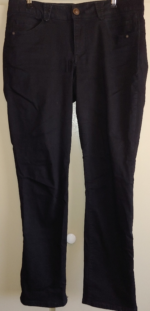 Democracy And Solution black straight leg jeans.